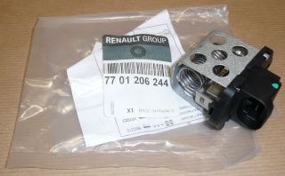 Реостат печки Рено Кенго 2001-   Renault 7701206244 ― Renault Kangoo