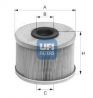 Фильтр топливный Рено Кенго 1.9D/DTI (низкий 51мм) | UFI  26.686.00 (Италия)