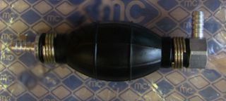 Насос подкачки топлива Рено Кенго  (груша) (угл/прям) 8mm (метал) | METALCAUCHO  MC02009 ― Renault Kangoo